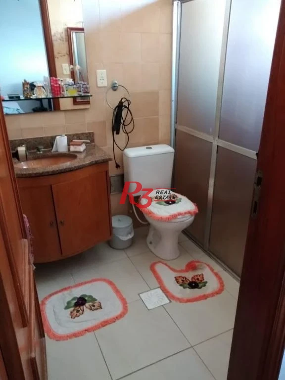 Sobrado com 3 dormitórios à venda, 163 m² - Marapé - Santos/SP