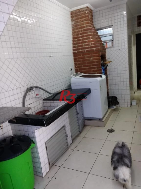 Sobrado com 3 dormitórios à venda, 163 m² - Marapé - Santos/SP