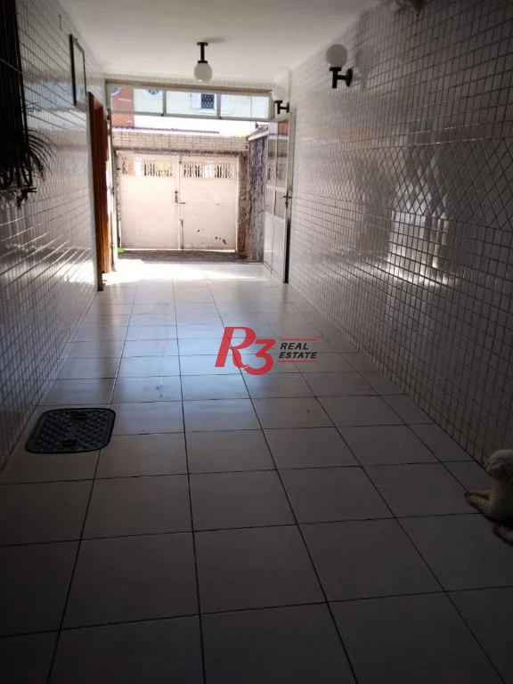 Sobrado com 3 dormitórios à venda, 163 m² - Marapé - Santos/SP