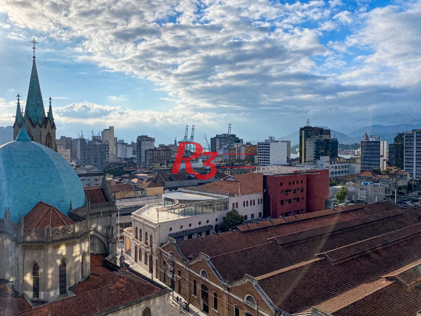 Sala para alugar, 70 m² por R$ 3.000,00/mês - Centro - Santos/SP