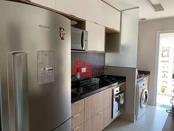 Apartamento com 2 dormitórios, 80 m² - venda por R$ 1.300.000,00 ou aluguel por R$ 7.801,09/mês - Gonzaga - Santos/SP