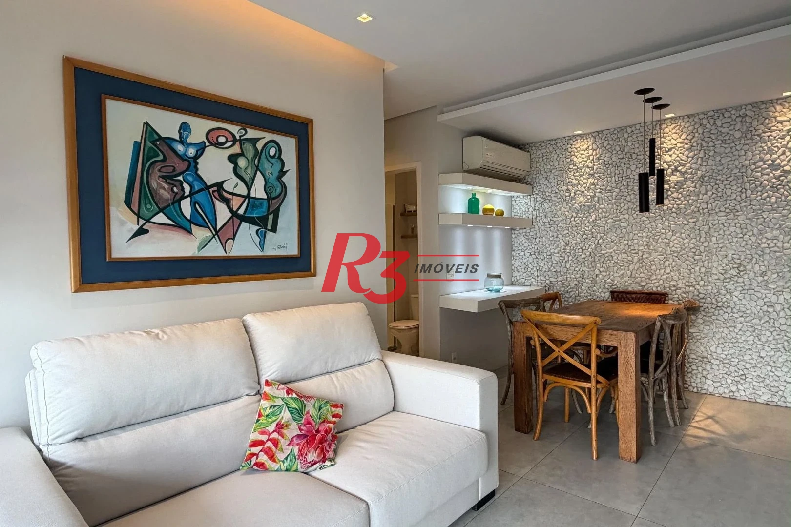 Apartamento com 2 dormitórios, 80 m² - venda por R$ 1.300.000,00 ou aluguel por R$ 7.801,09/mês - Gonzaga - Santos/SP