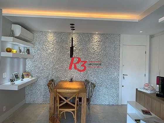 Apartamento com 2 dormitórios, 80 m² - venda por R$ 1.300.000,00 ou aluguel por R$ 7.801,09/mês - Gonzaga - Santos/SP