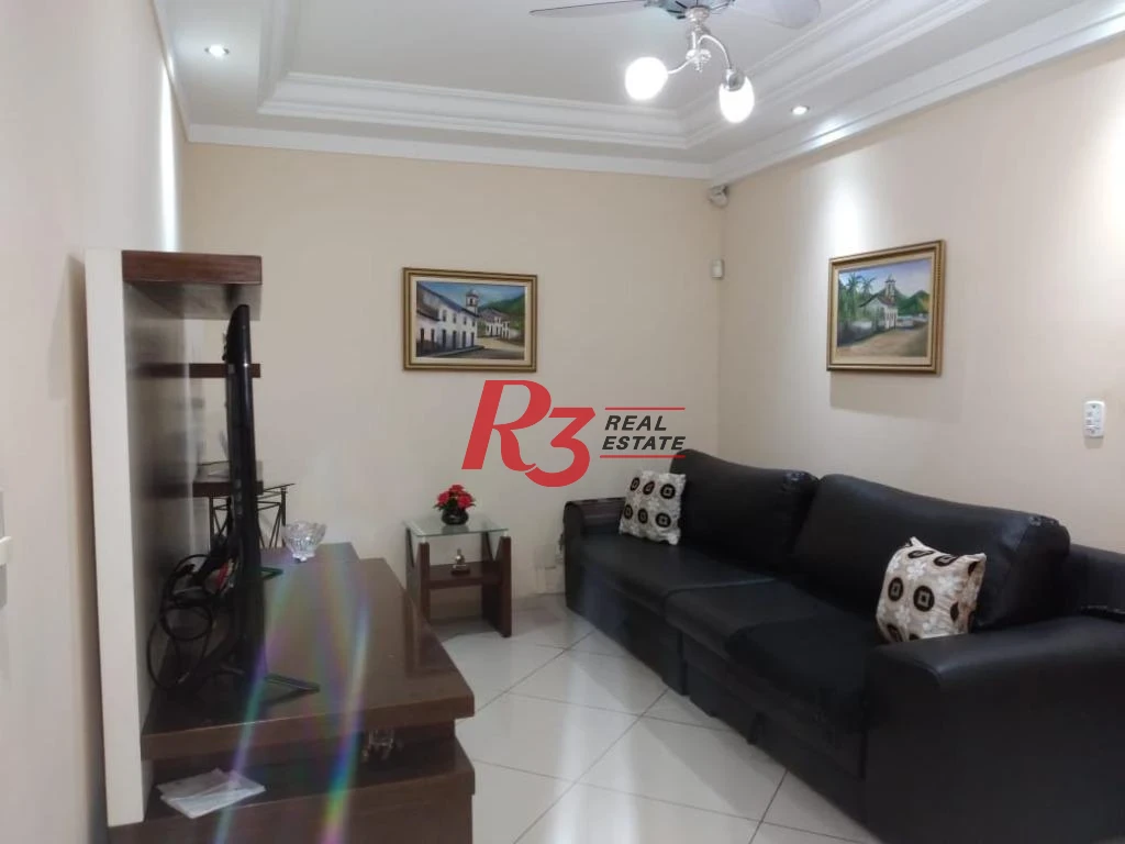 Casa Tríplex  à venda com 4 dormitórios, piscina, churrasqueira,  237 m² - Campo Grande - Santos/SP