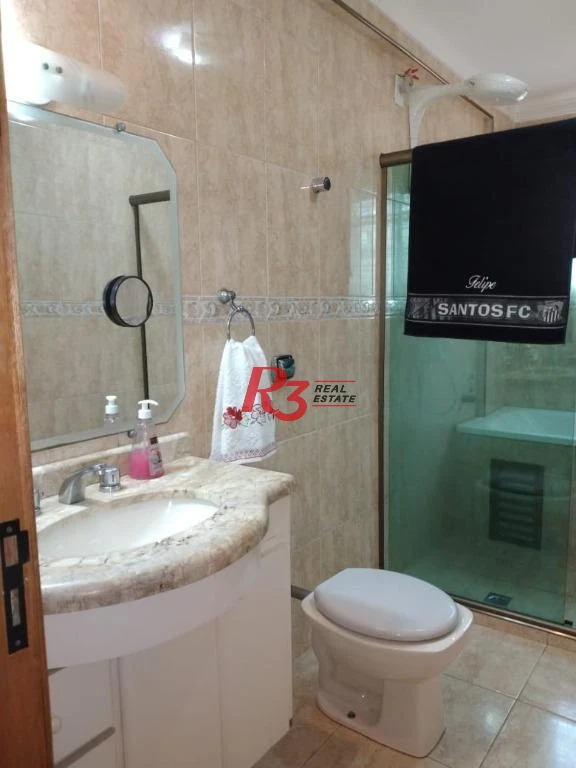 Casa Tríplex  à venda com 4 dormitórios, piscina, churrasqueira,  237 m² - Campo Grande - Santos/SP