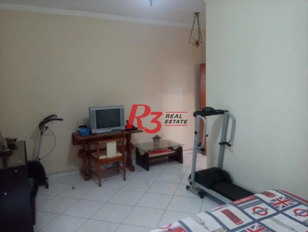Casa Tríplex  à venda com 4 dormitórios, piscina, churrasqueira,  237 m² - Campo Grande - Santos/SP