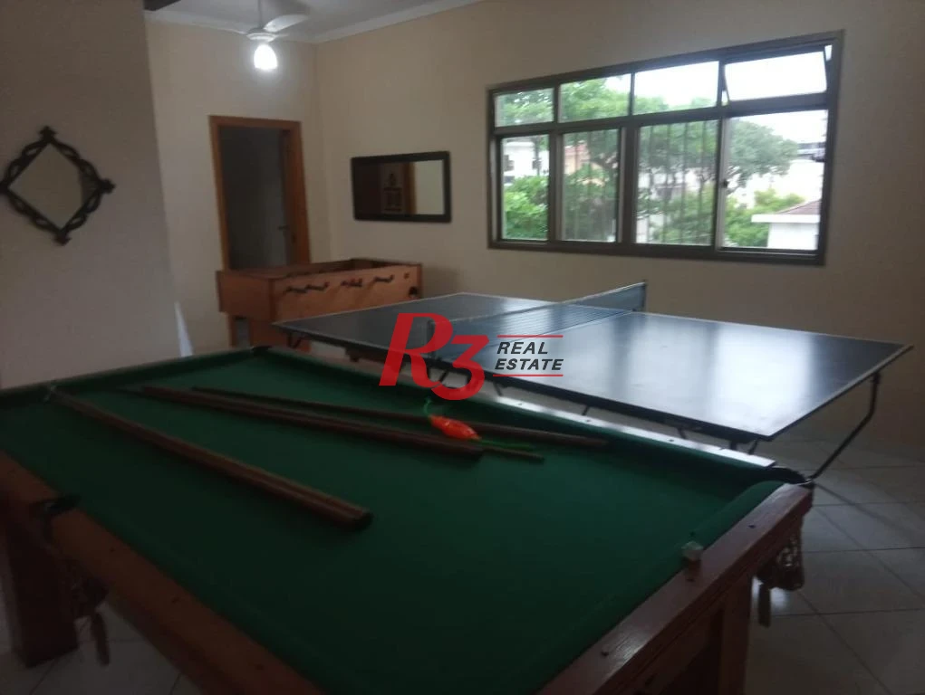 Casa Tríplex  à venda com 4 dormitórios, piscina, churrasqueira,  237 m² - Campo Grande - Santos/SP