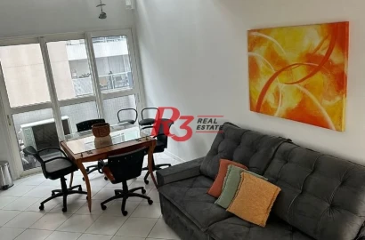 Loft para alugar, 72 m² por R$ 5.800,00/mês - Gonzaga - Santos/SP