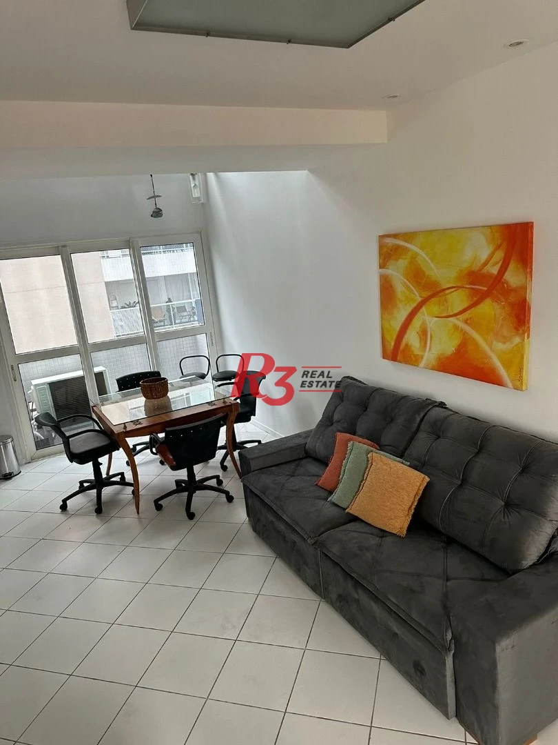 Loft para alugar, 72 m² por R$ 5.800,00/mês - Gonzaga - Santos/SP