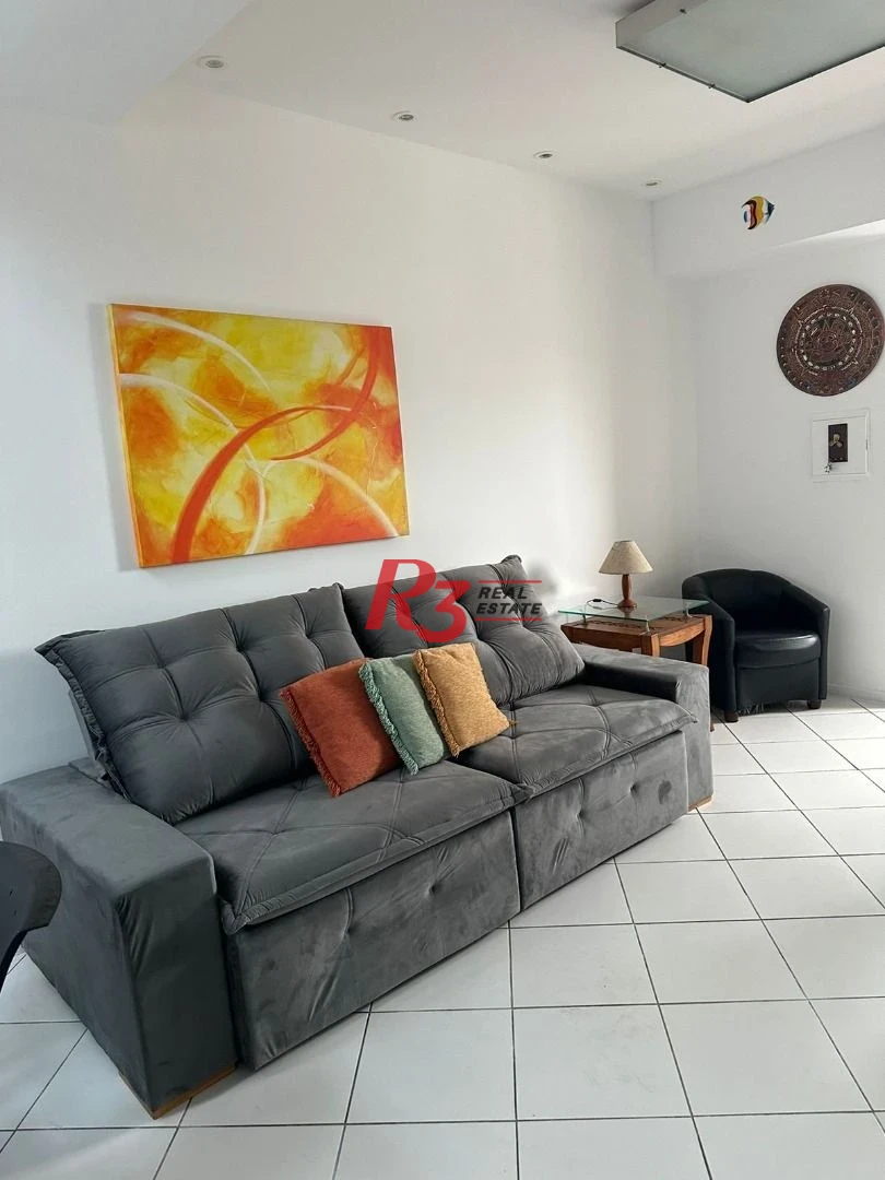 Loft para alugar, 72 m² por R$ 5.800,00/mês - Gonzaga - Santos/SP