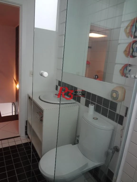 Loft para alugar, 72 m² por R$ 5.800,00/mês - Gonzaga - Santos/SP