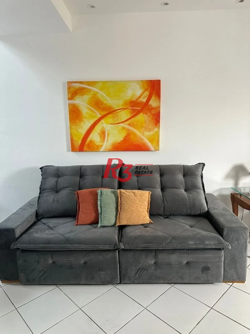 Loft para alugar, 72 m² por R$ 5.800,00/mês - Gonzaga - Santos/SP