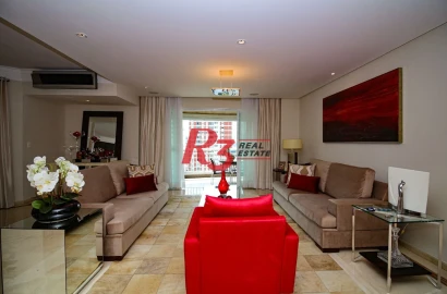 Apartamento à venda, 199 m² por R$ 2.800.000,00 - Ponta da Praia - Santos/SP