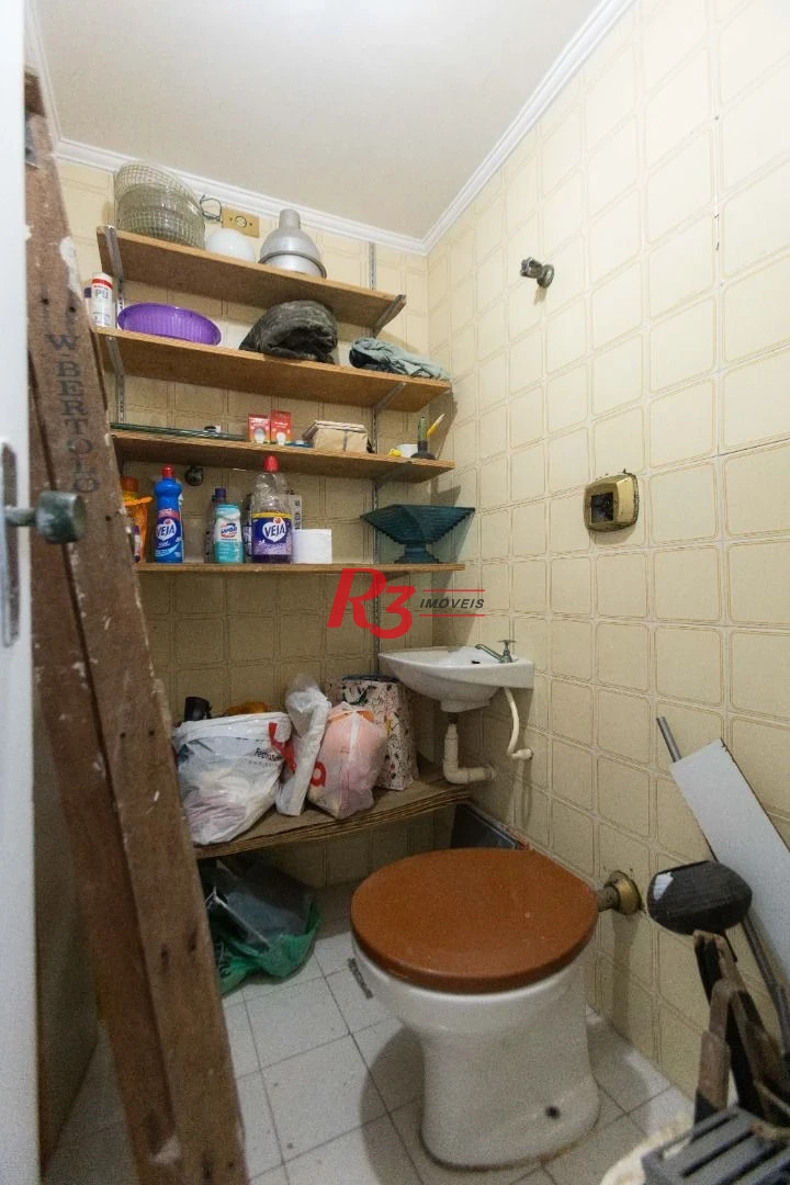 Cobertura com 3 dormitórios à venda, 200 m² por R$ 650.000,00 - Embaré - Santos/SP
