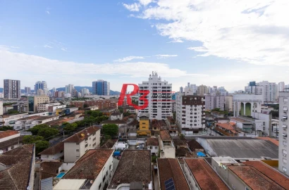 Cobertura com 3 dormitórios à venda, 200 m² por R$ 650.000,00 - Embaré - Santos/SP