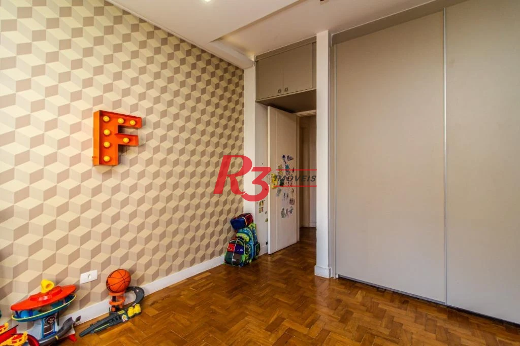 Apartamento com 3 dormitórios à venda, 197 m² por R$ 1.190.000,00 - Gonzaga - Santos/SP