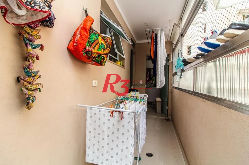 Apartamento com 3 dormitórios à venda, 197 m² por R$ 1.190.000,00 - Gonzaga - Santos/SP