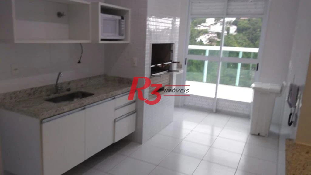 Apartamento com 2 dormitórios à venda, 76 m² por R$ 1.350.000,00 - José Menino - Santos/SP