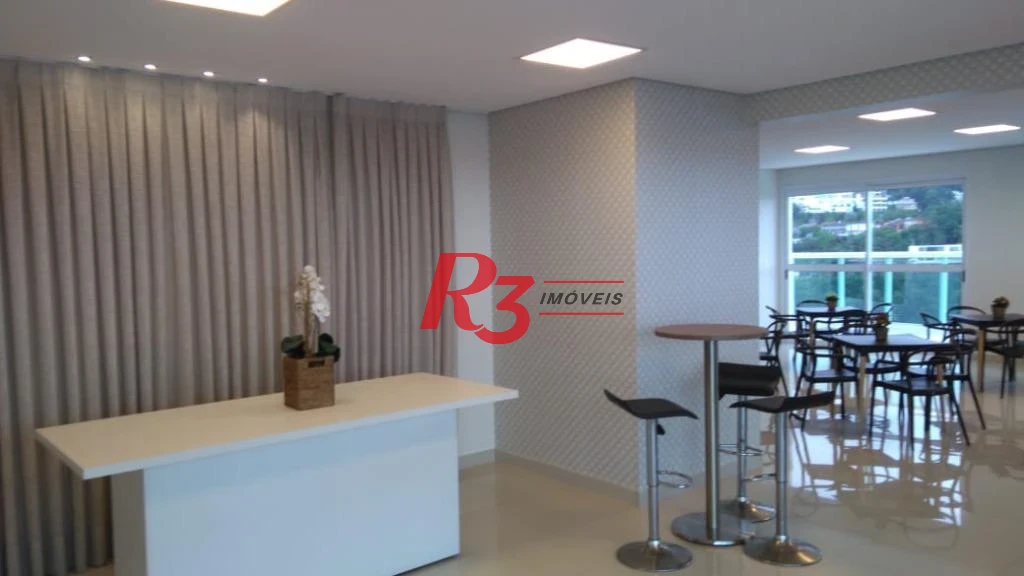 Apartamento com 2 dormitórios à venda, 76 m² por R$ 1.350.000,00 - José Menino - Santos/SP