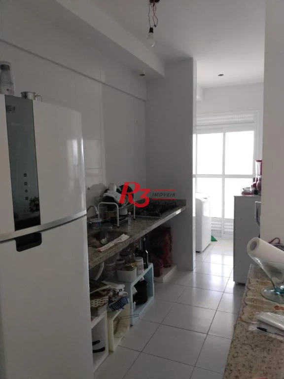 Apartamento com 2 dormitórios à venda, 76 m² por R$ 1.350.000,00 - José Menino - Santos/SP