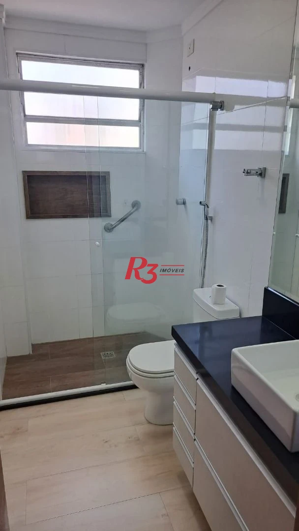 Apartamento com 3 dormitórios à venda, 184 m² por R$ 980.000,00 - Gonzaga - Santos/SP