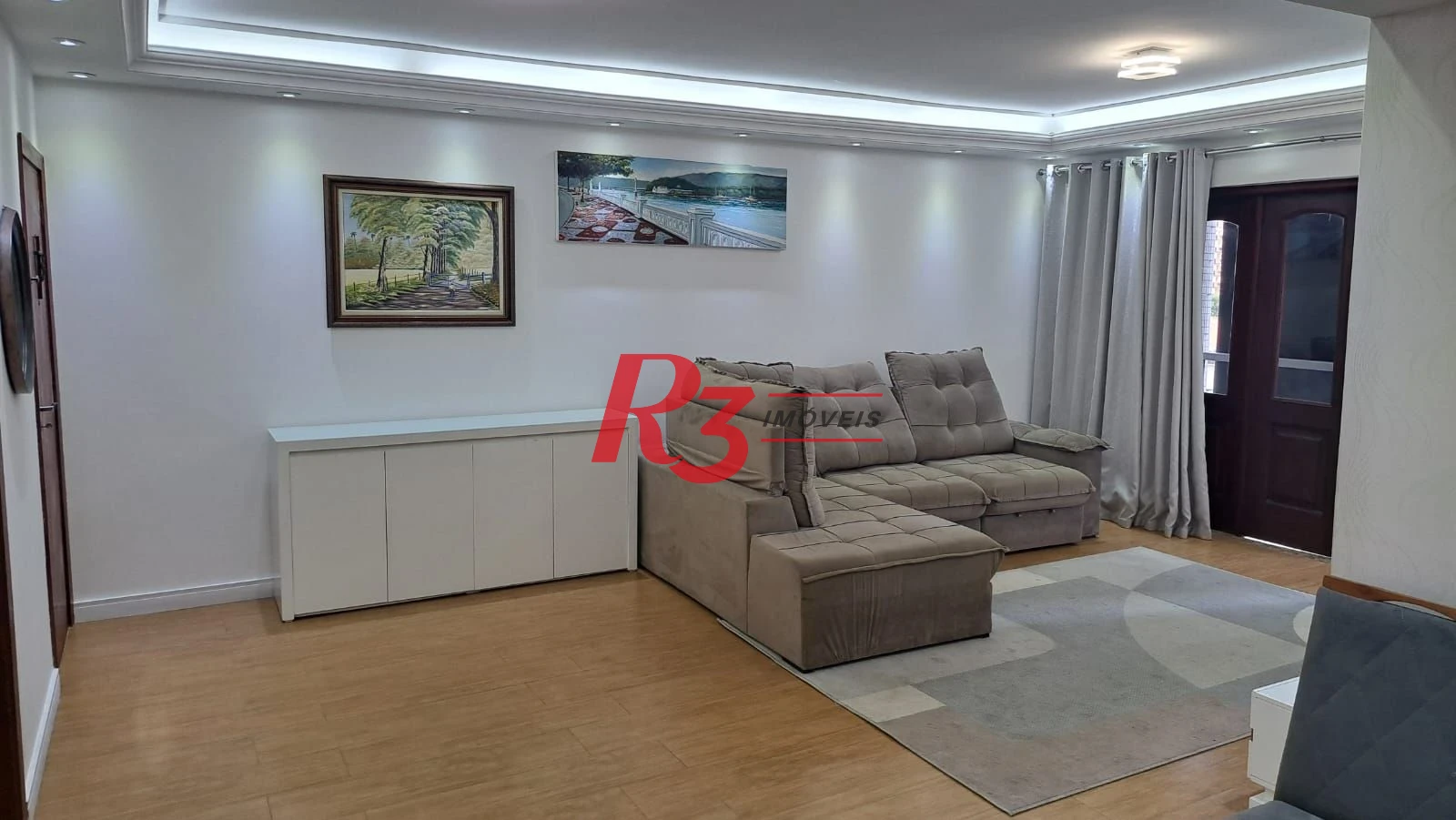 Apartamento com 3 dormitórios à venda, 184 m² por R$ 980.000,00 - Gonzaga - Santos/SP