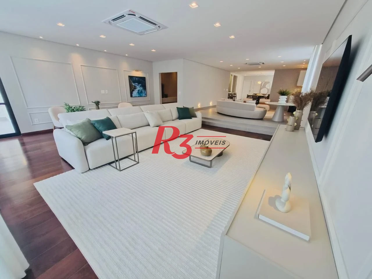 Apartamento com 4 dormitórios à venda, 280 m² por R$ 2.850.000,00 - Aparecida - Santos/SP