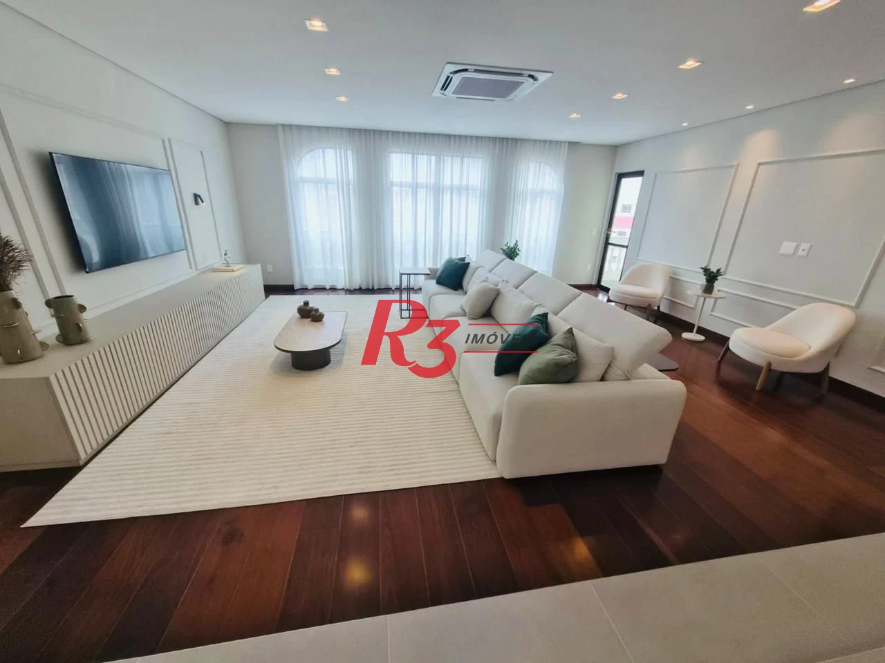 Apartamento com 4 dormitórios à venda, 280 m² por R$ 2.850.000,00 - Aparecida - Santos/SP