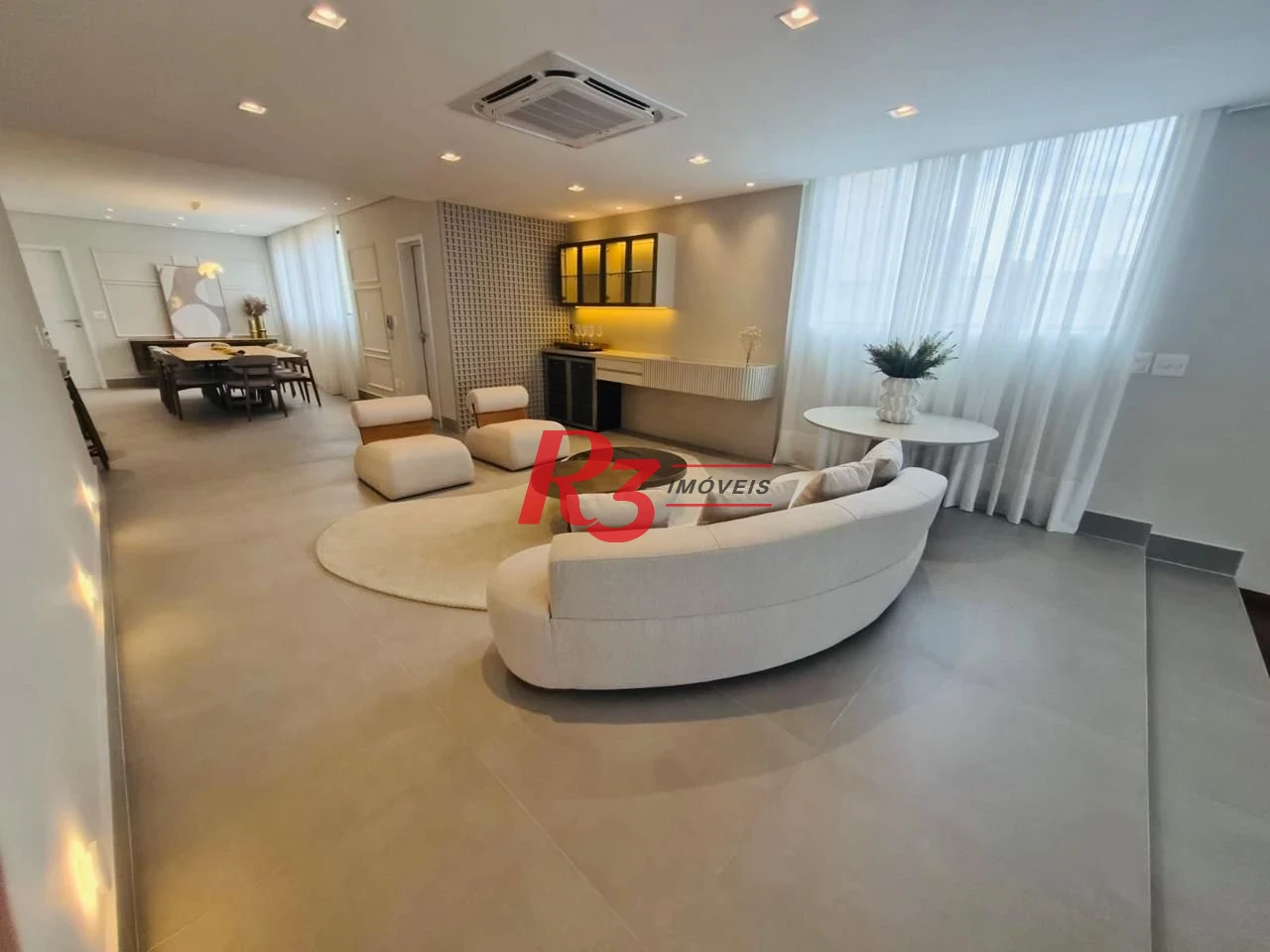 Apartamento com 4 dormitórios à venda, 280 m² por R$ 2.850.000,00 - Aparecida - Santos/SP