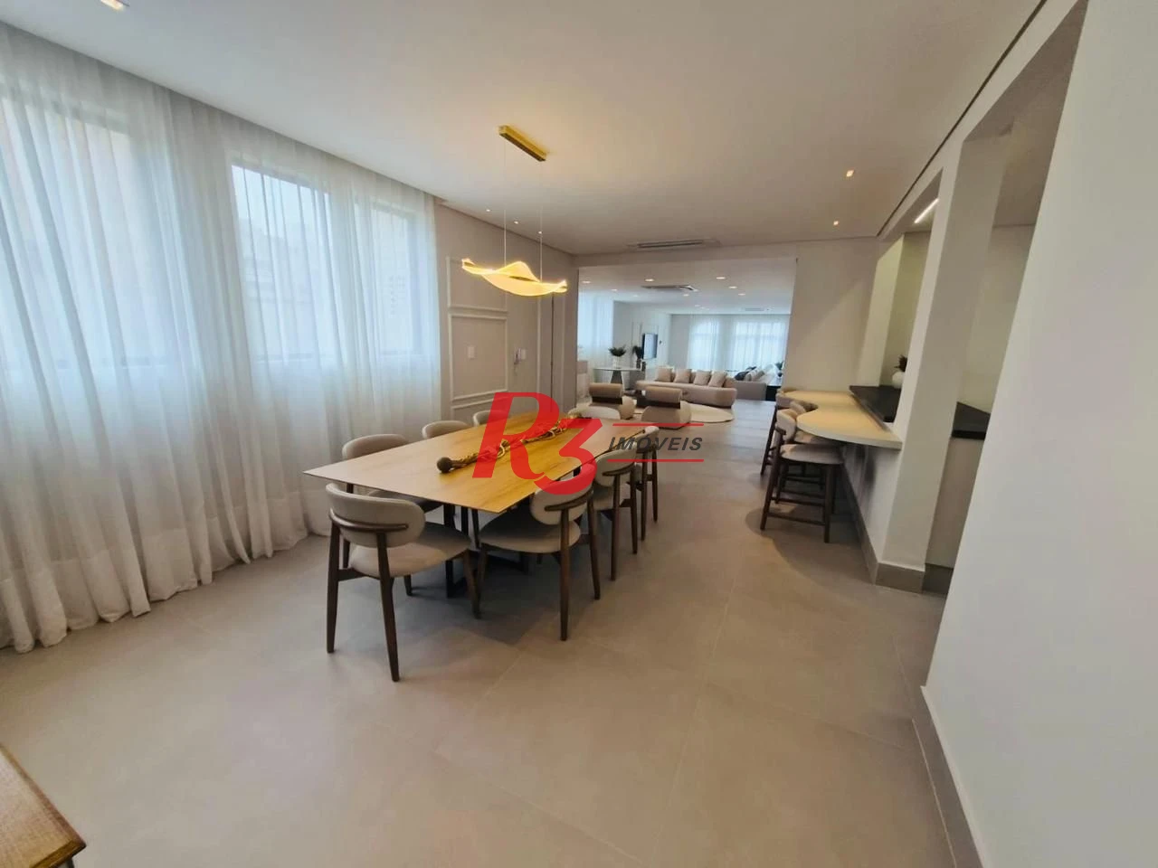 Apartamento com 4 dormitórios à venda, 280 m² por R$ 2.850.000,00 - Aparecida - Santos/SP