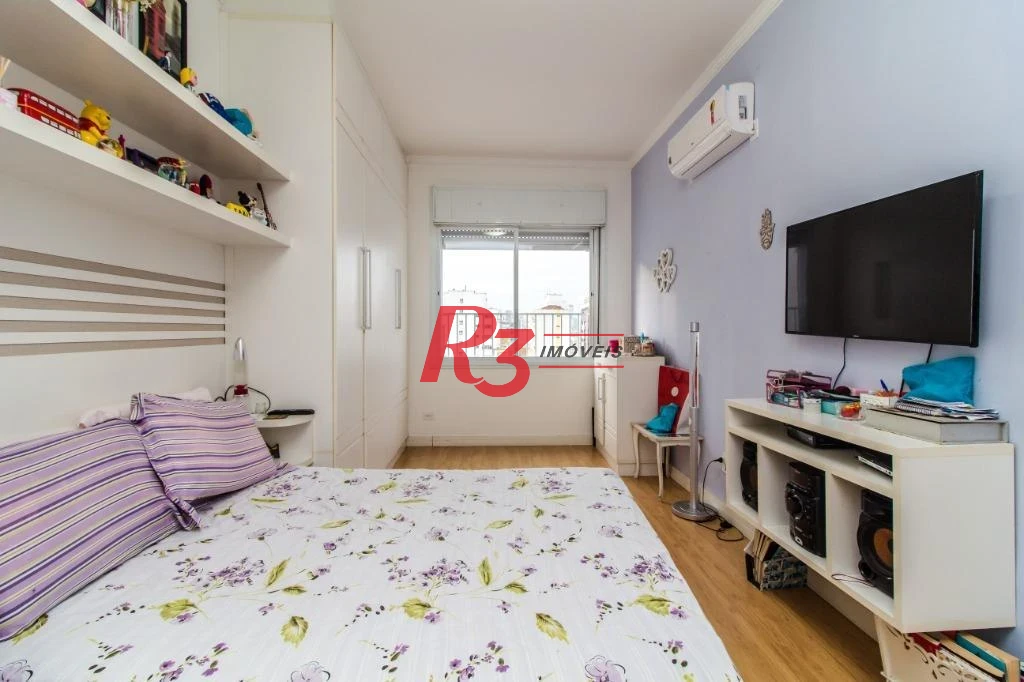 Apartamento à venda, 210 m² por R$ 1.915.000,00 - Embaré - Santos/SP
