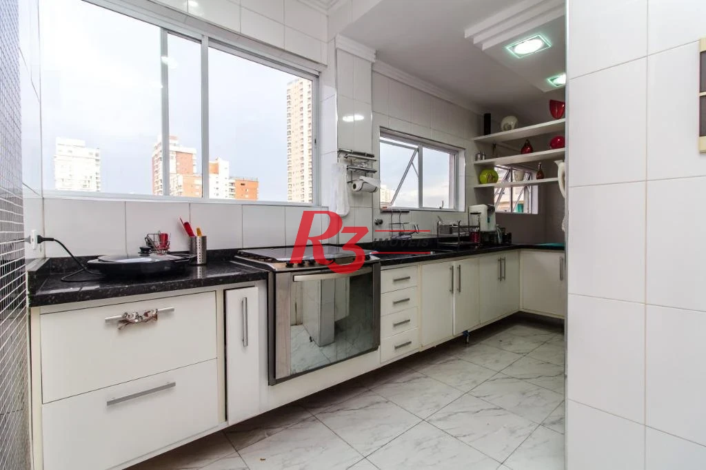 Apartamento à venda, 210 m² por R$ 1.915.000,00 - Embaré - Santos/SP