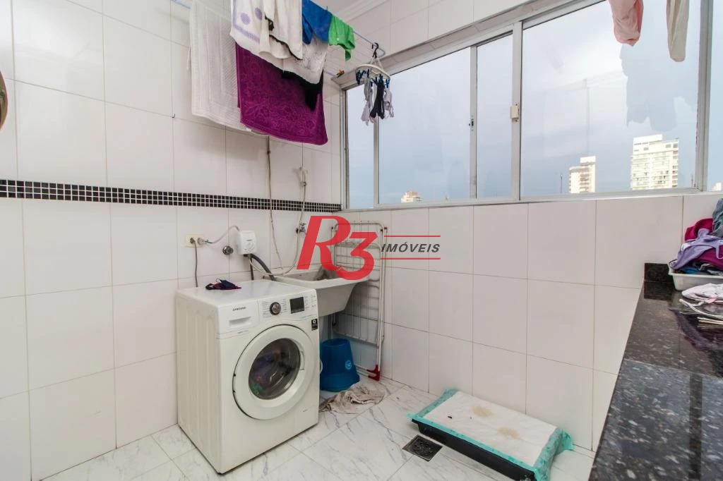 Apartamento à venda, 210 m² por R$ 1.915.000,00 - Embaré - Santos/SP