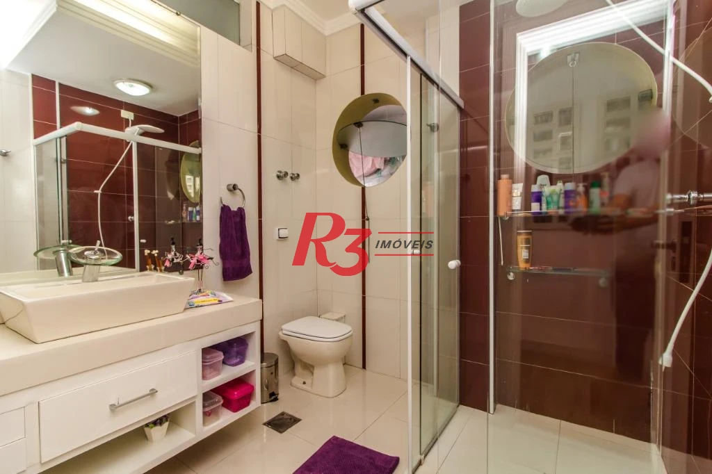 Apartamento à venda, 210 m² por R$ 1.915.000,00 - Embaré - Santos/SP
