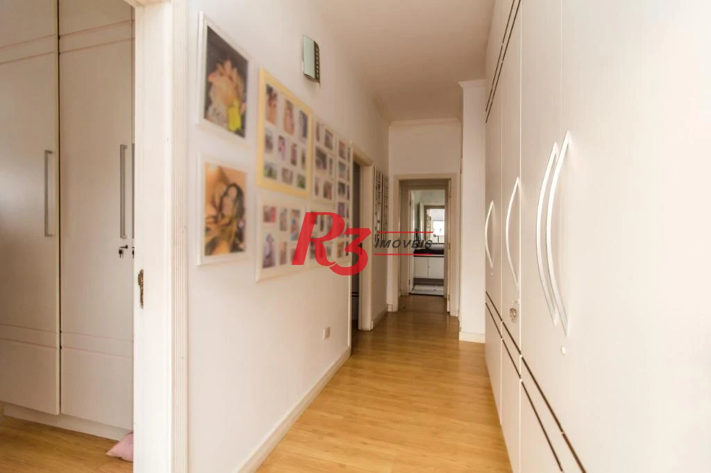 Apartamento à venda, 210 m² por R$ 1.915.000,00 - Embaré - Santos/SP