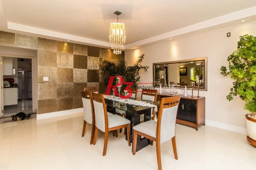 Apartamento à venda, 210 m² por R$ 1.915.000,00 - Embaré - Santos/SP