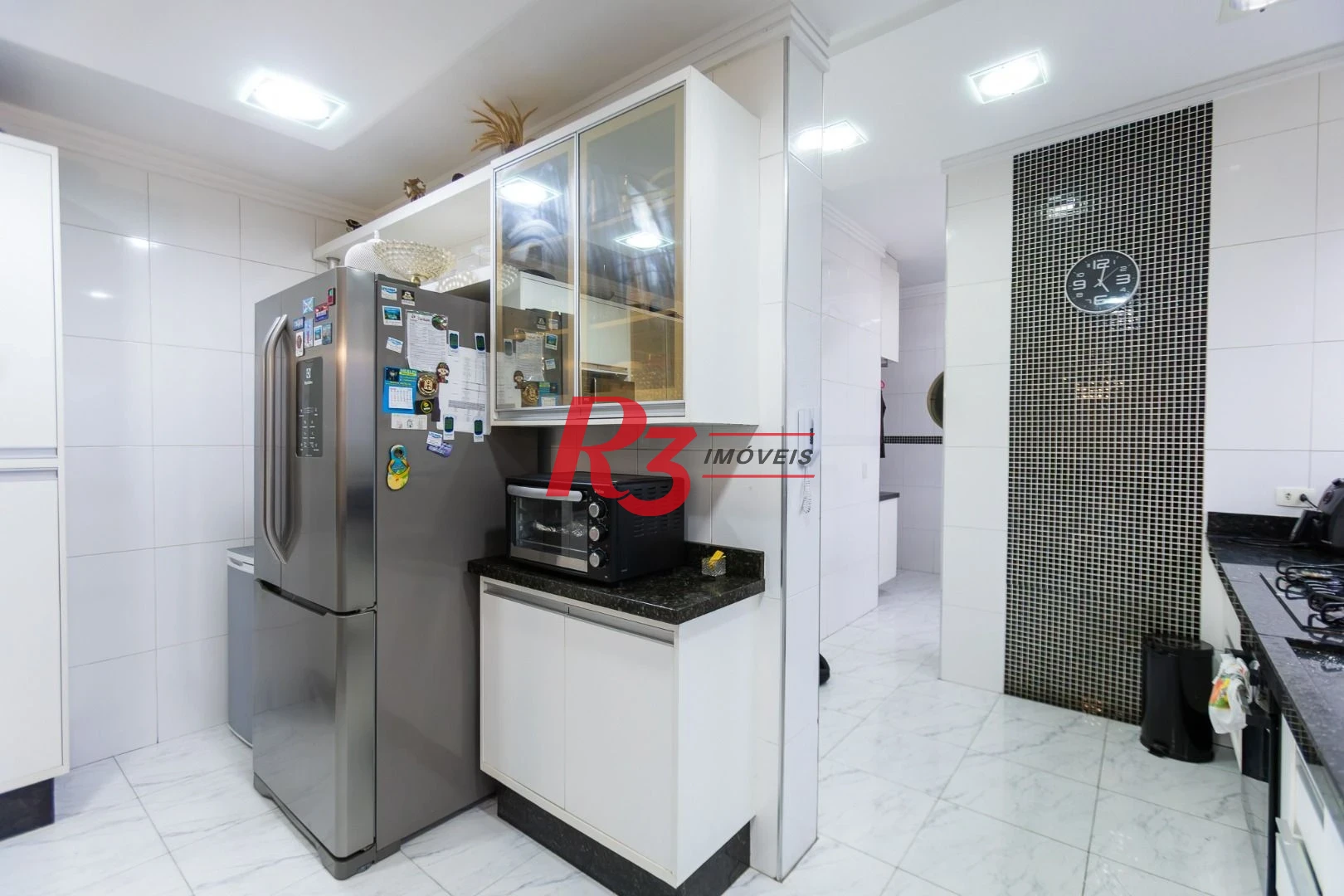 Apartamento com 3 dormitórios à venda, 210 m² por R$ 1.915.000,00 - Embaré - Santos/SP