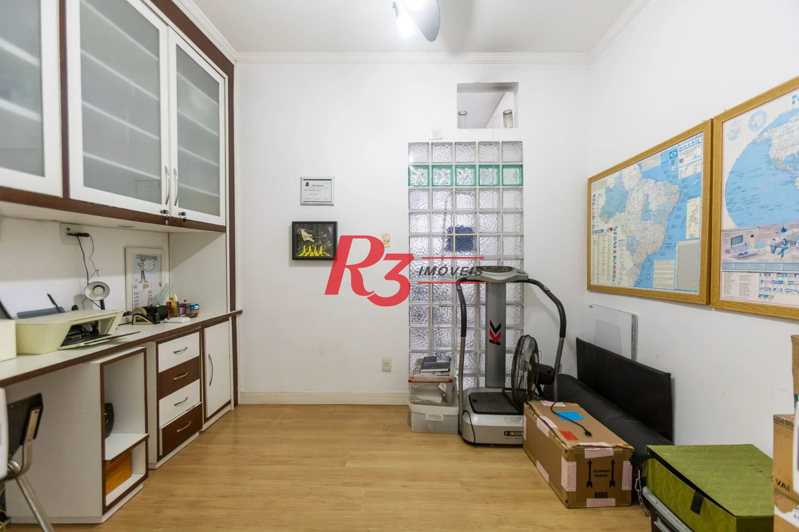 Apartamento com 3 dormitórios à venda, 210 m² por R$ 1.915.000,00 - Embaré - Santos/SP