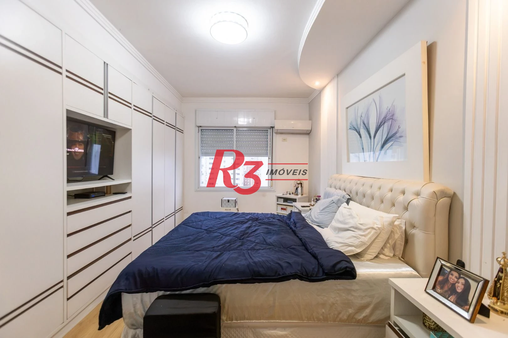 Apartamento com 3 dormitórios à venda, 210 m² por R$ 1.915.000,00 - Embaré - Santos/SP