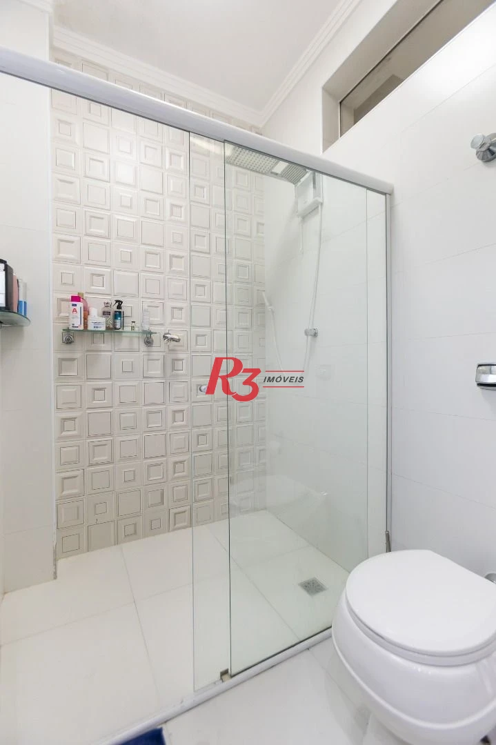Apartamento com 3 dormitórios à venda, 210 m² por R$ 1.915.000,00 - Embaré - Santos/SP