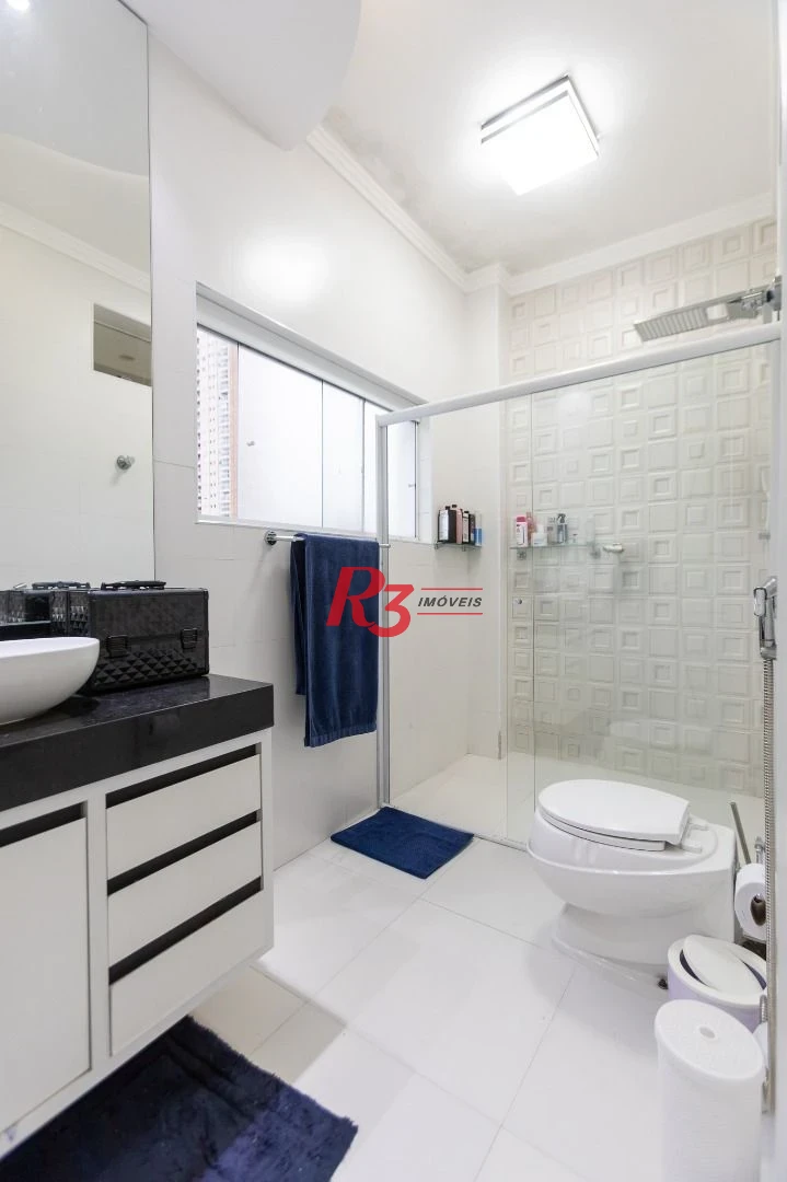 Apartamento com 3 dormitórios à venda, 210 m² por R$ 1.915.000,00 - Embaré - Santos/SP