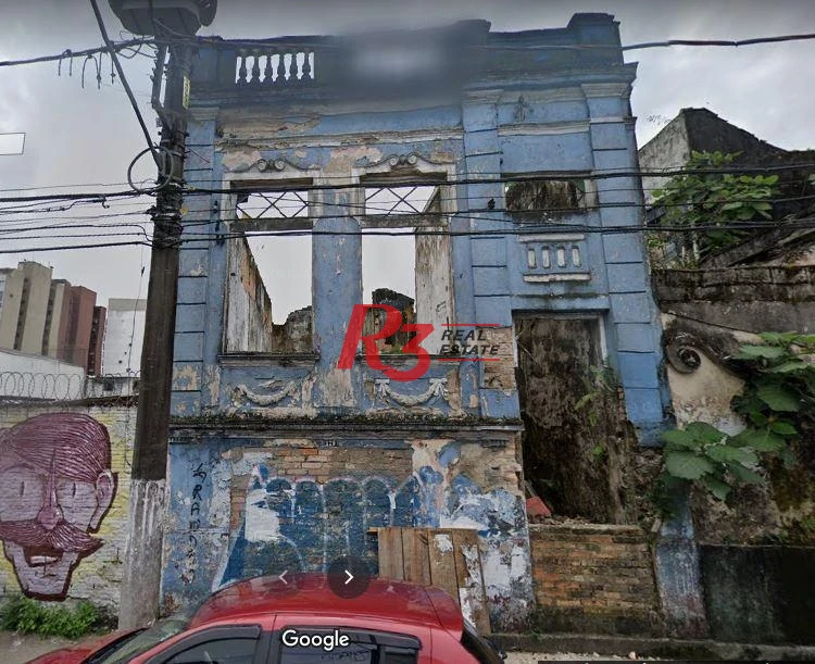 Terreno à venda, 264 m² - Vila Nova - Santos/SP