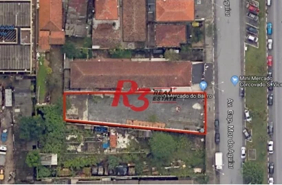 Terreno à venda, 625 m² - Centro - São Vicente/SP