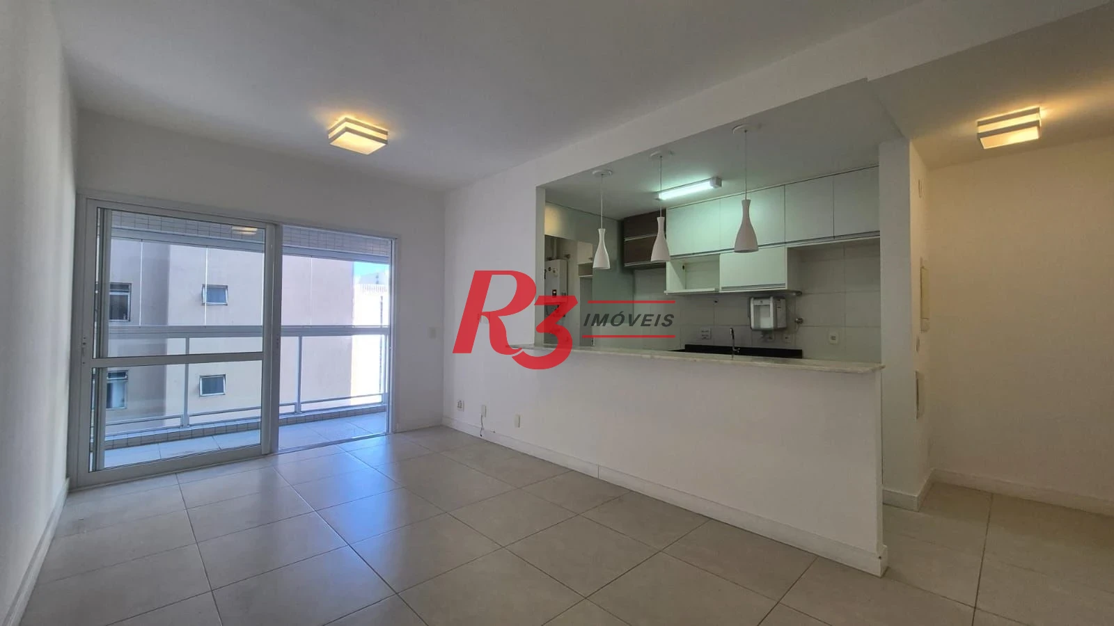Apartamento com 2 dormitórios para alugar, 80 m² por R$ 6.700,02/mês - Gonzaga - Santos/SP