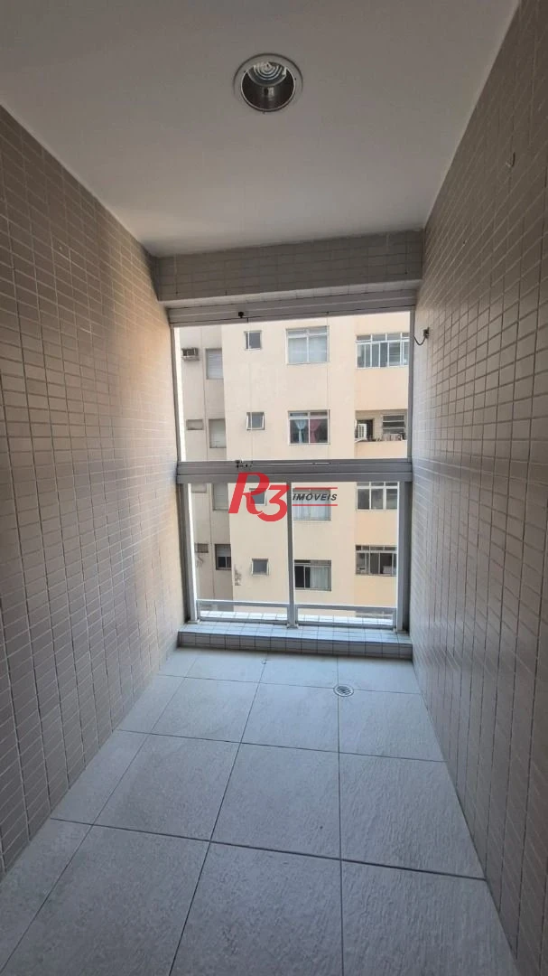 Apartamento com 2 dormitórios para alugar, 80 m² por R$ 6.700,02/mês - Gonzaga - Santos/SP