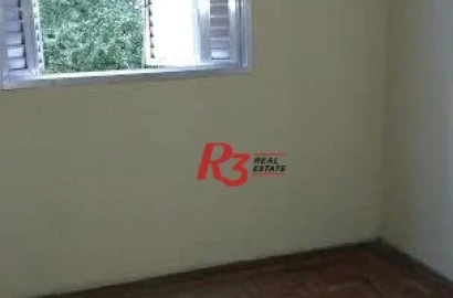 Apartamento com 2 dormitórios à venda, 68 m² - Gonzaga - Santos/SP