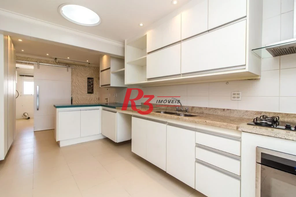 Apartamento com 3 dormitórios à venda, 199 m² por R$ 3.730.000,00 - Boqueirão - Santos/SP