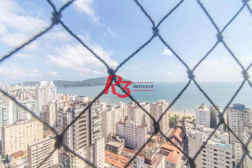 Apartamento com 3 dormitórios à venda, 199 m² por R$ 3.730.000,00 - Boqueirão - Santos/SP