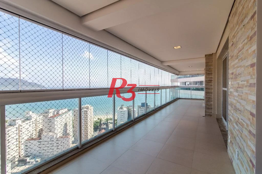 Apartamento com 3 dormitórios à venda, 199 m² por R$ 3.730.000,00 - Boqueirão - Santos/SP