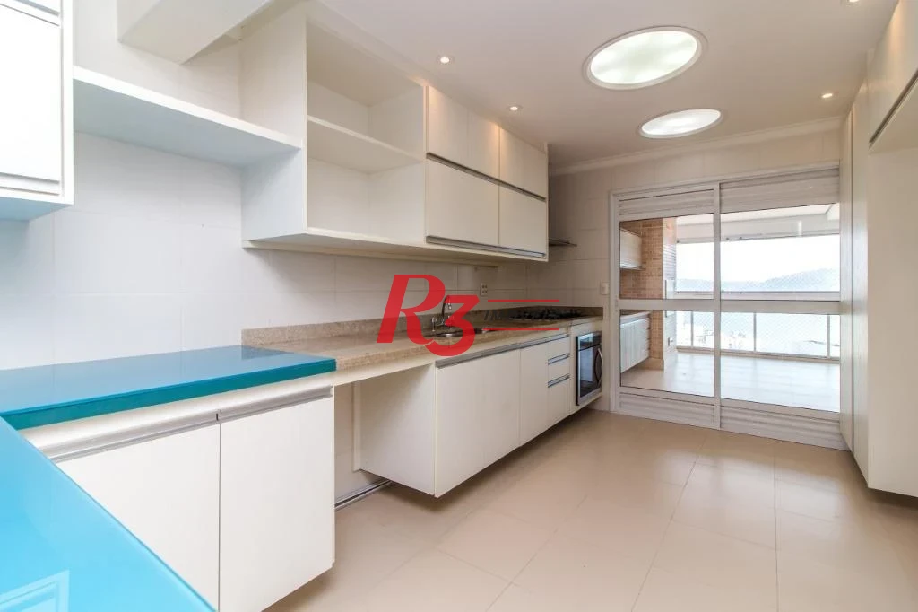 Apartamento com 3 dormitórios à venda, 199 m² por R$ 3.730.000,00 - Boqueirão - Santos/SP